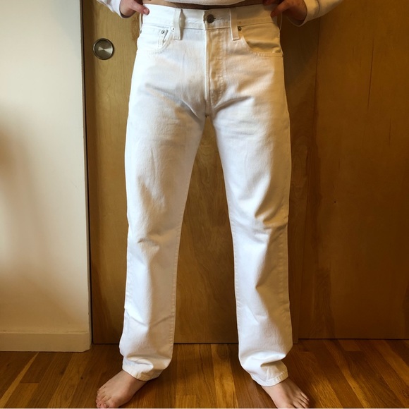 LEVI’S white 501s - Picture 2 of 8
